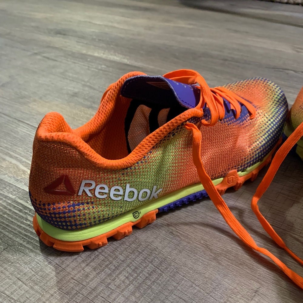 Multi color clear sneakers